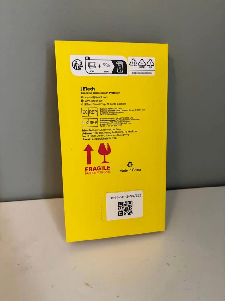 JETech iPhone 15 Screen Protector - photo 2