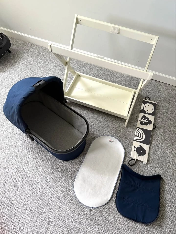 UPPAbaby Bassinet V2 + Stand + Accessories Navy - photo 3