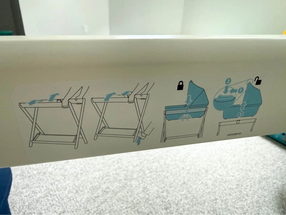 UPPAbaby Bassinet V2 + Stand + Accessories Navy - photo 5