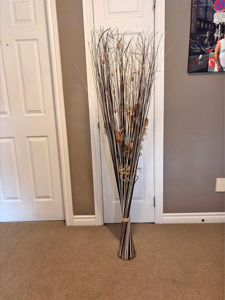 Tall Dried Grass Decor Bundle