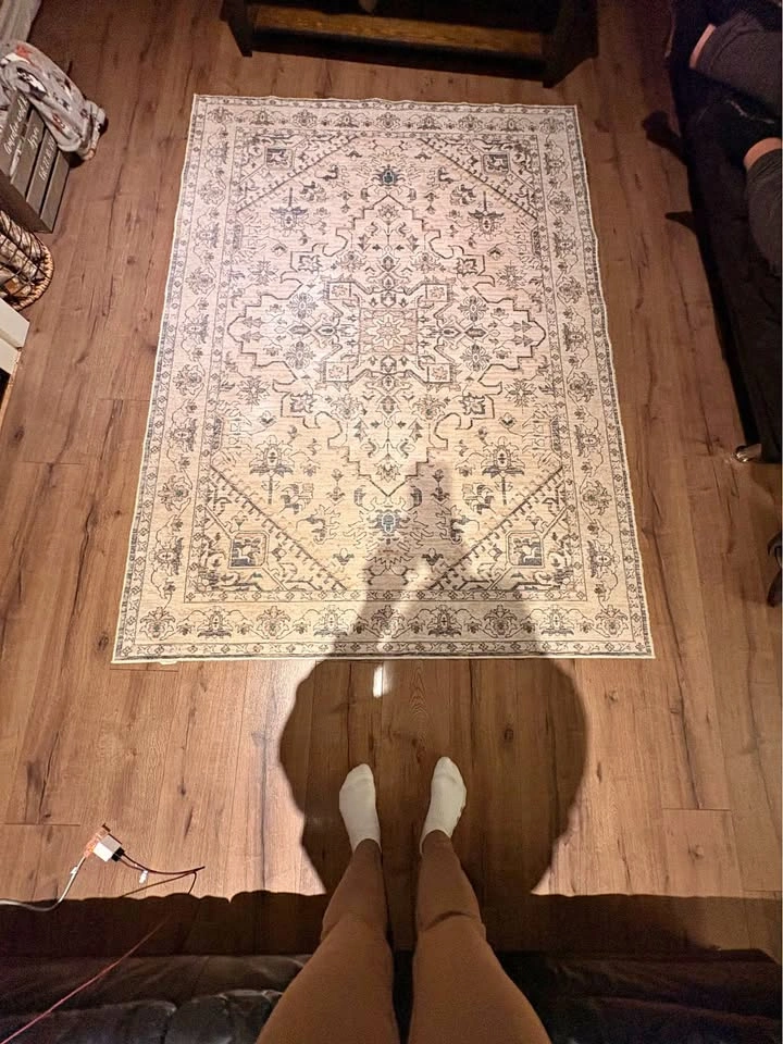 Boho Area Rug 5x7 Washable