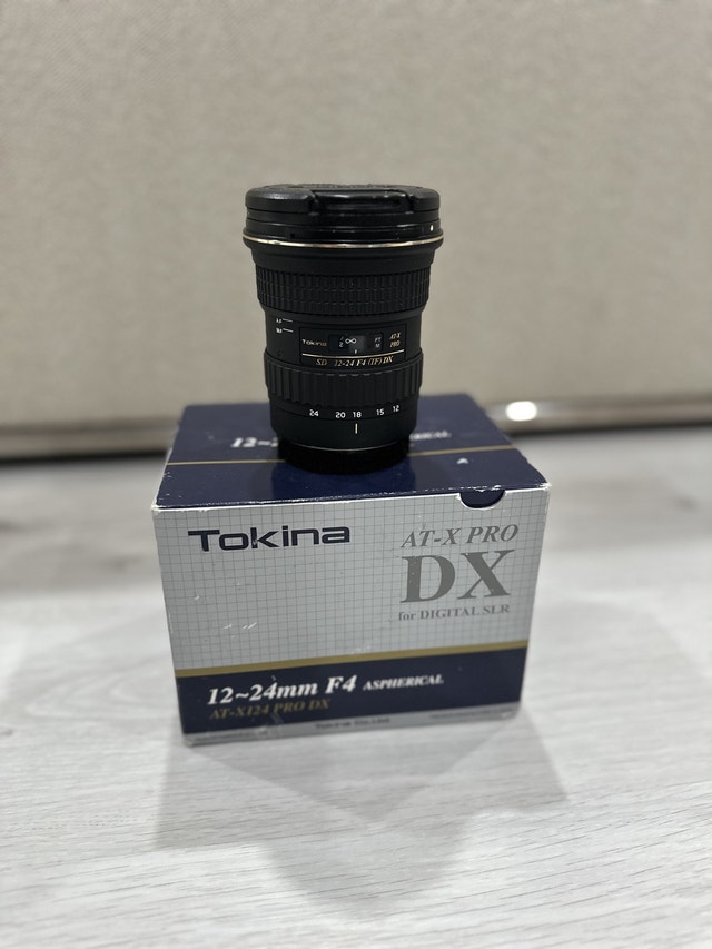 Tokina 12-24mm F4 AT-X Pro DX Lens for Canon