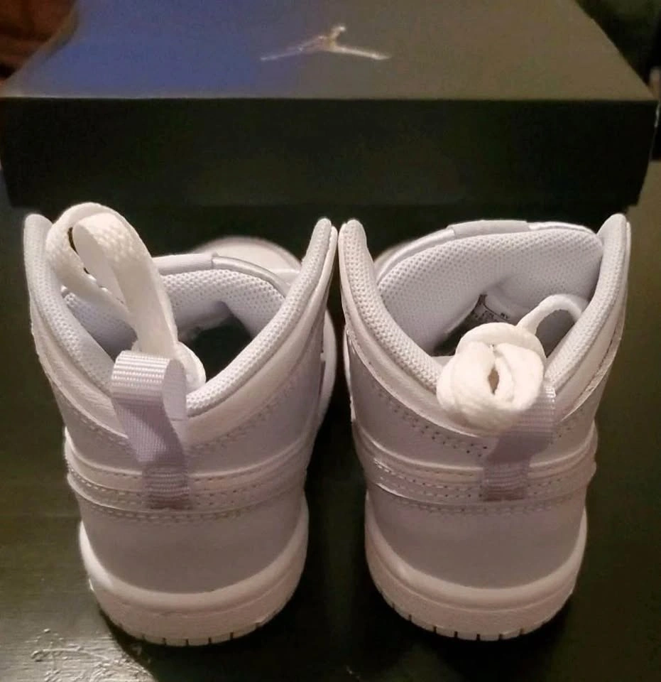 Nike Jordan 1 Mid (TD) Baby Sneakers Size 6c NIB - photo 5