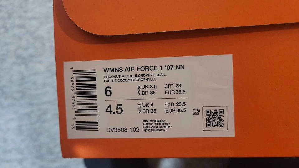 Women's Nike Air Force '07 MN Size 6 Running Shoes Brand New - photo 3