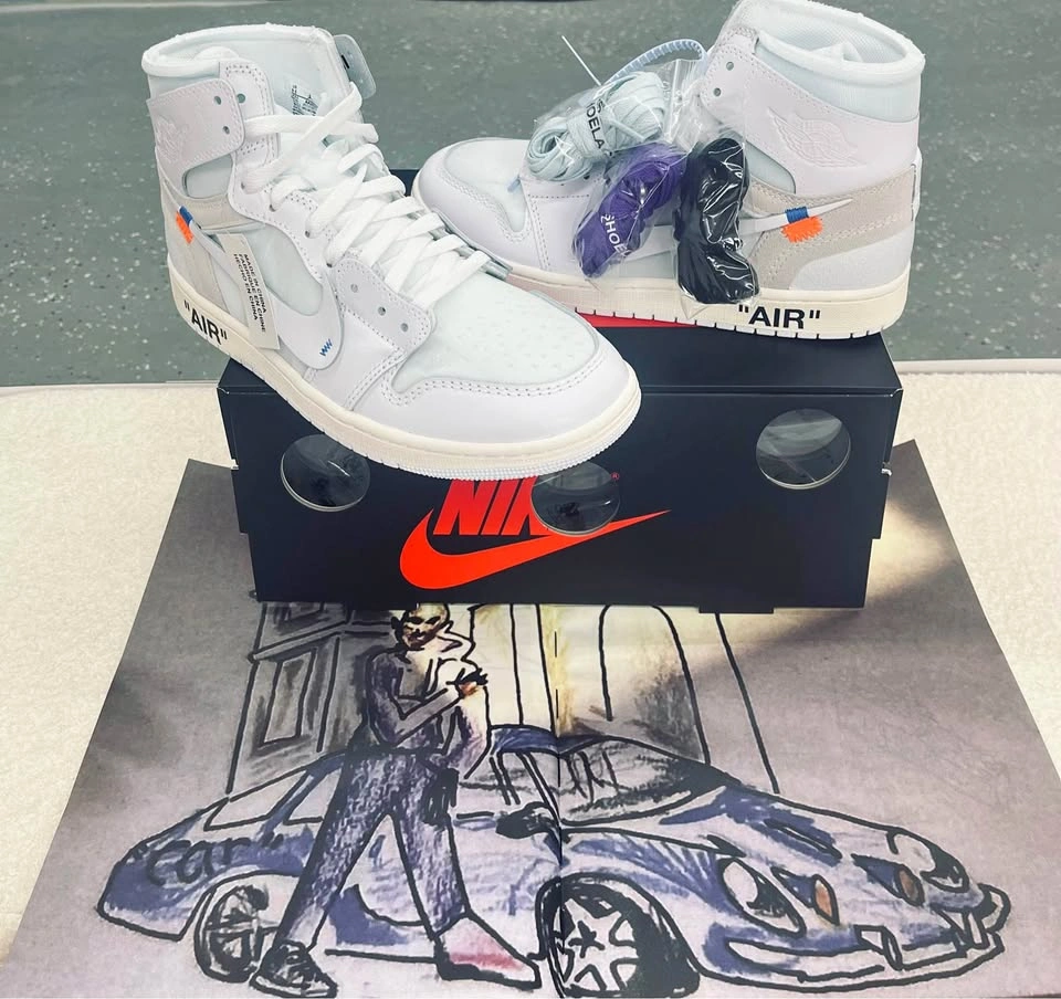 AJ1 Limited Edition 2026 9.5 M 11 W Virgil Abloh Alaska