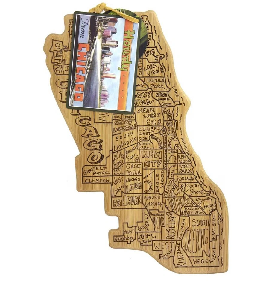 Mother’s Day Gift New Totally Bamboo Chicago Board - photo 4