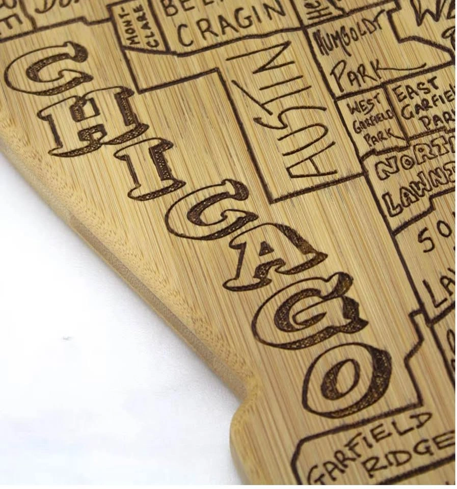 Mother’s Day Gift New Totally Bamboo Chicago Board - photo 5