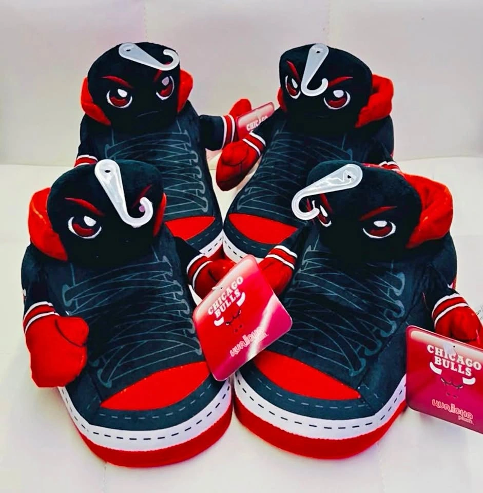 NWT Bleacher Creatures Chicago Bulls Sneaker Plush 8"