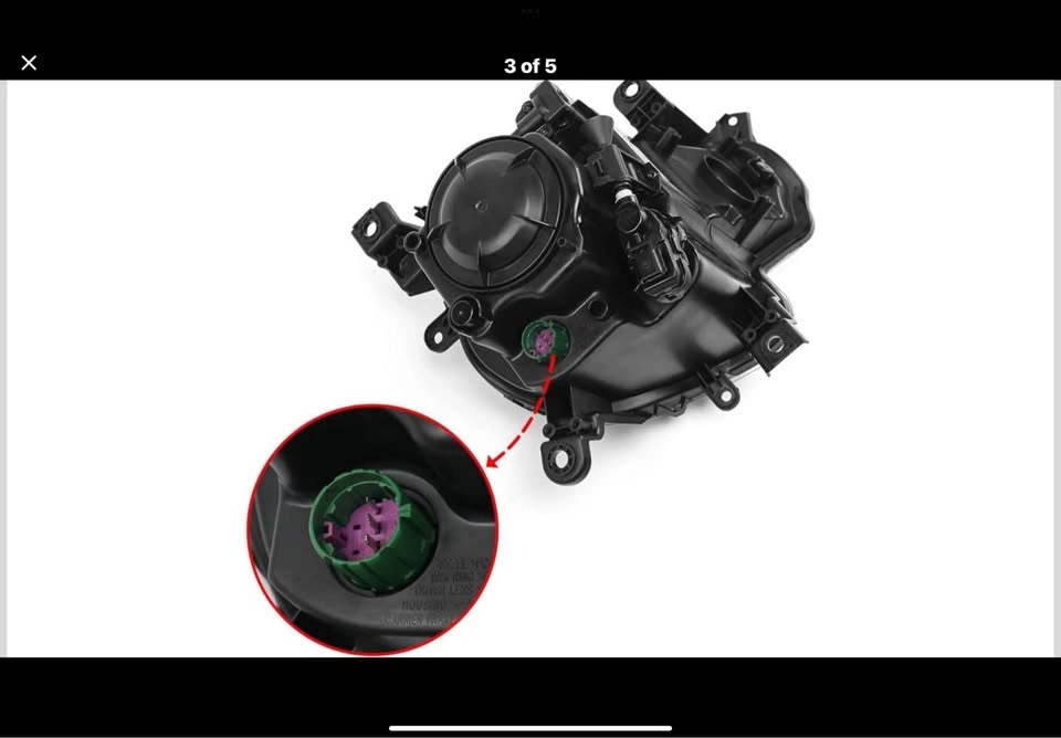 Jeep headlight R x2 - photo 2