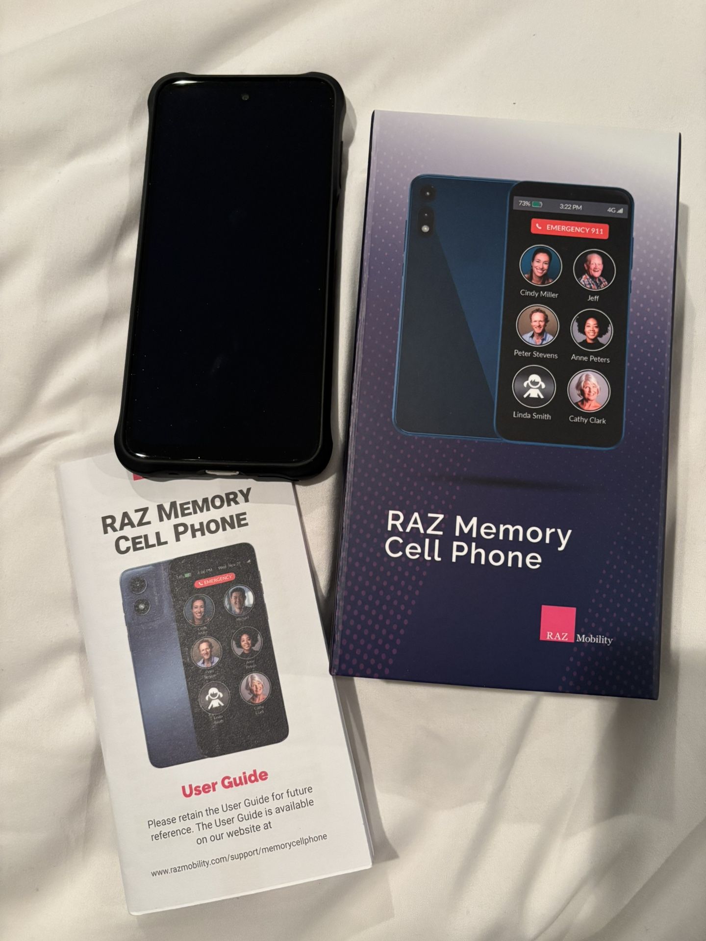 RAZ Memory Cell Phone For Seniors