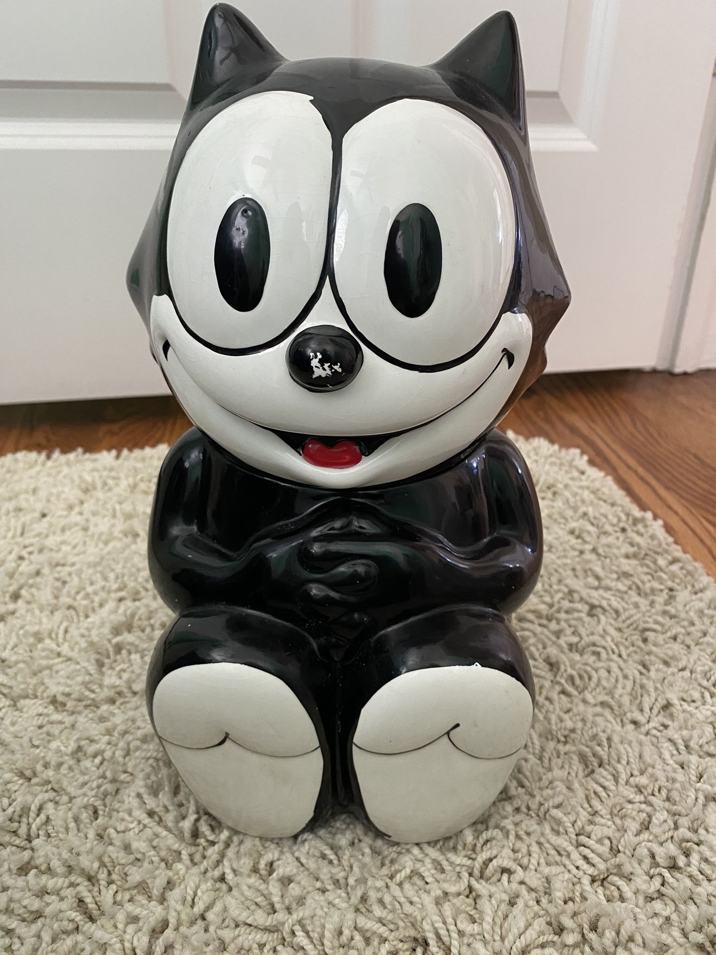Felix The Cat Cookie Jar Vintage 1991