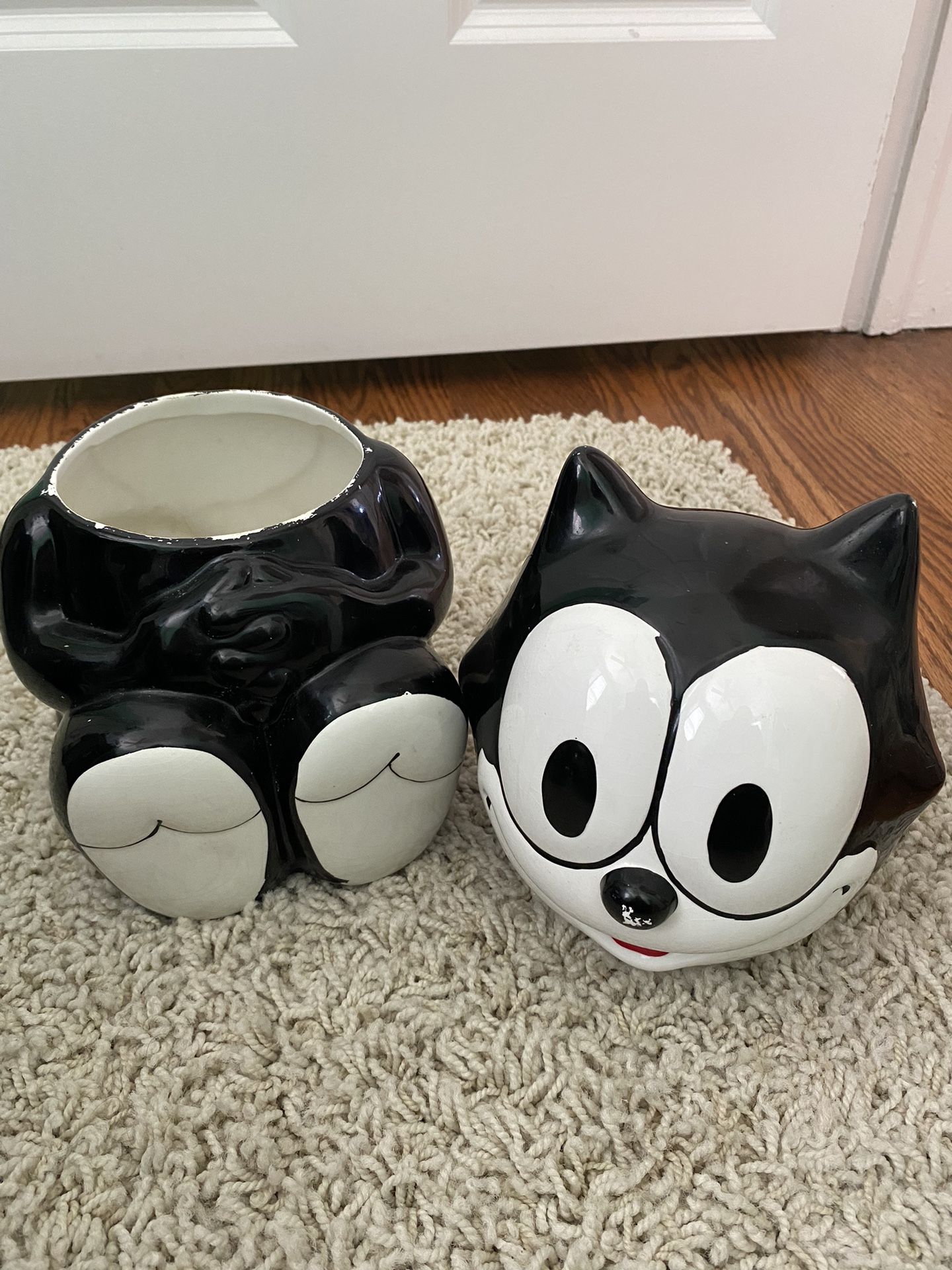 Felix The Cat Cookie Jar Vintage 1991 - photo 2