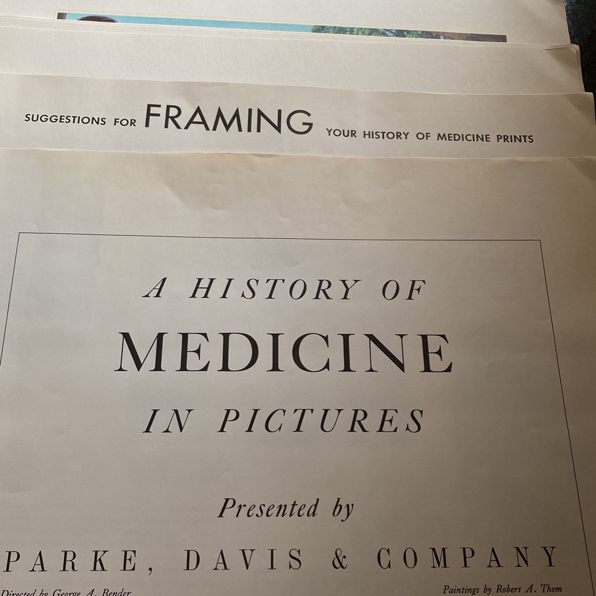 Vintage A History Of Medicine In Pictures Parks Davis & Company - photo 2