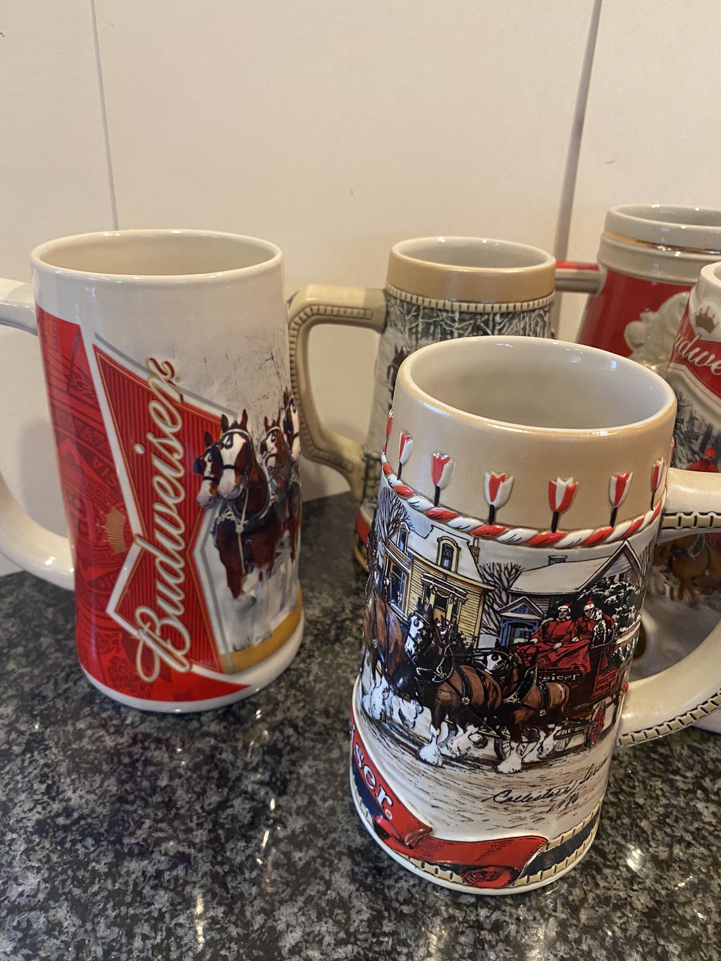Budweiser Holiday Beer Steins - photo 2