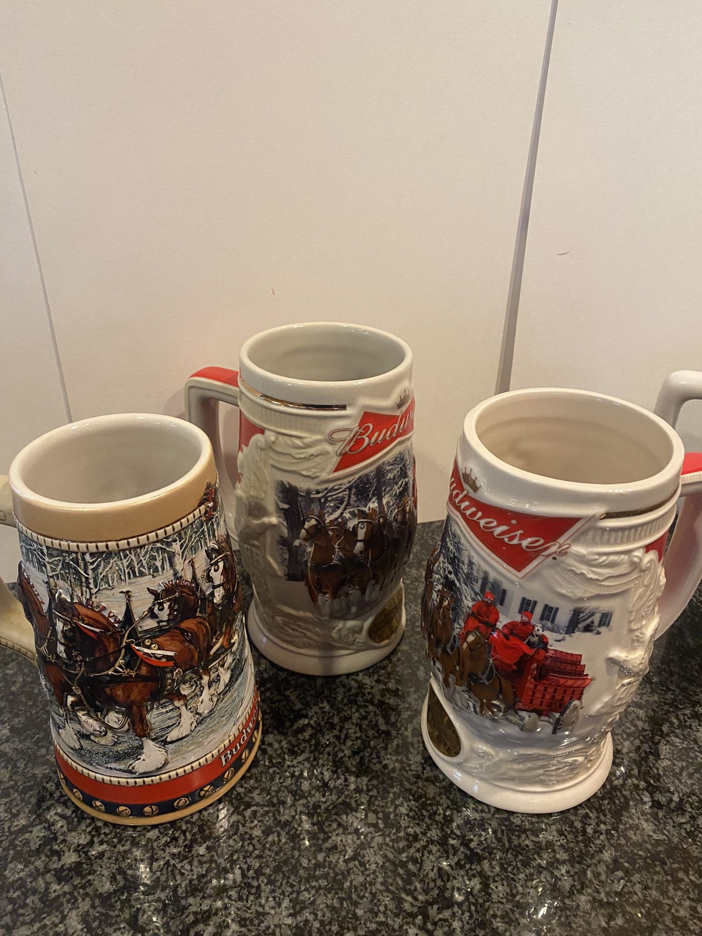 Budweiser Holiday Beer Steins - photo 3