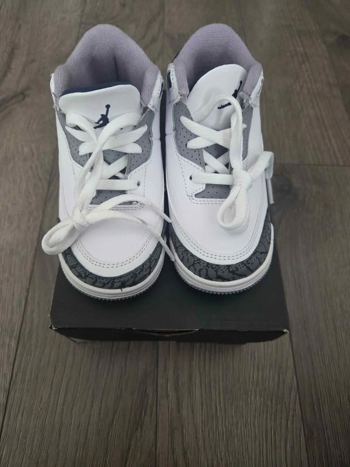 Brand New 8c Toddler Jordan 3 Retro - photo 2