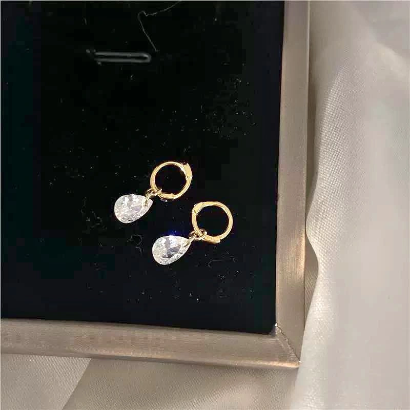 Gold Teardrop Pendants - Minimalist Charms for DIY Jewelry - photo 2