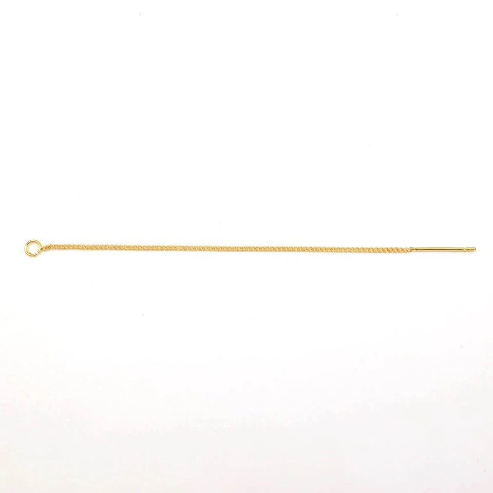 18K Gold Plated Color-Preserving Ear Threads - photo 3