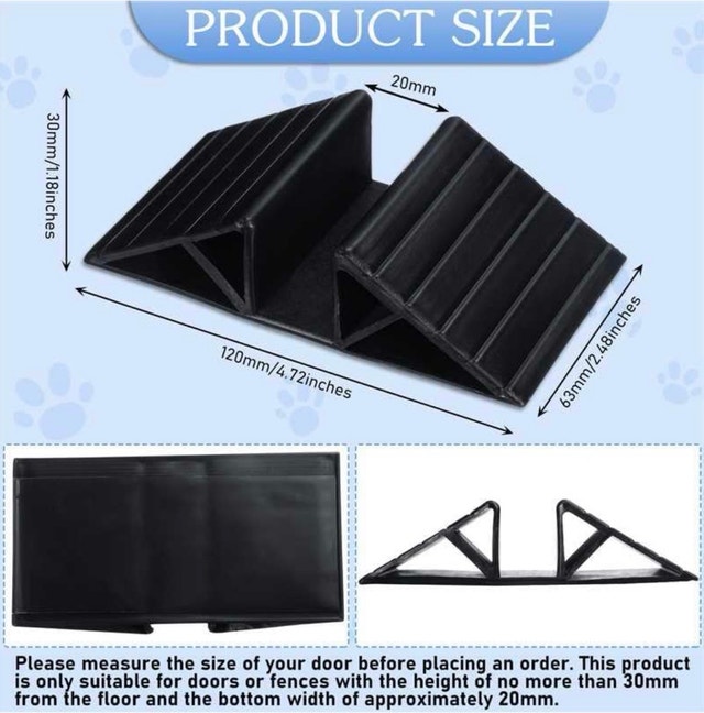 Geelin 4 Pcs Pet Gate Support - Brand New - photo 3