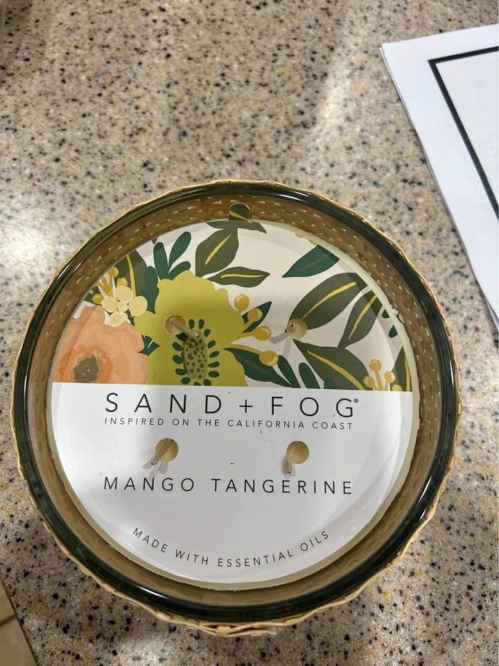 Sand fog candle
