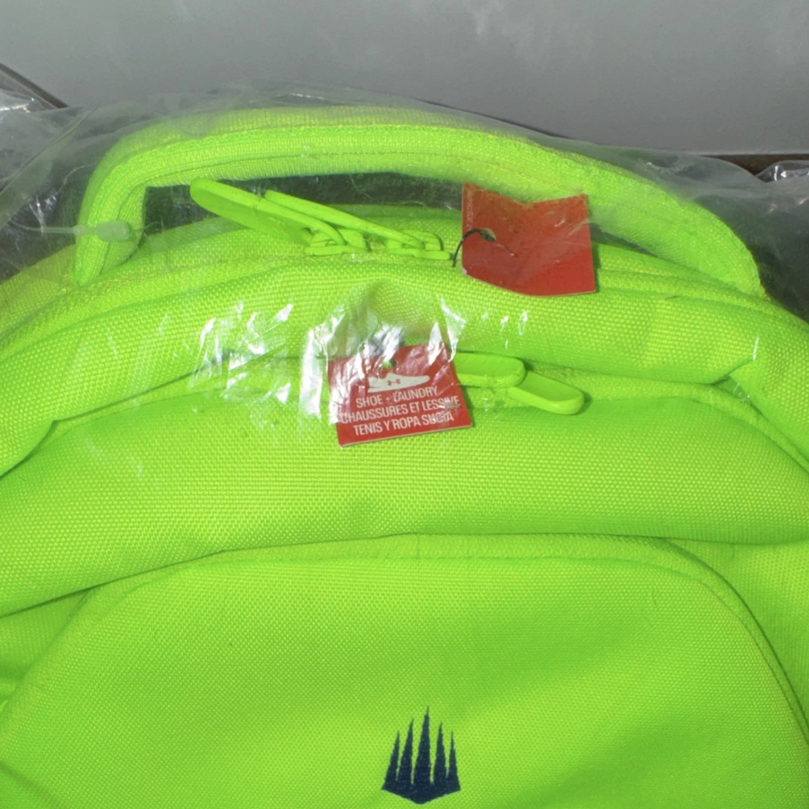 Under Armour Daypack Neon Green Blue Black Hiking Camping Backpa - photo 4
