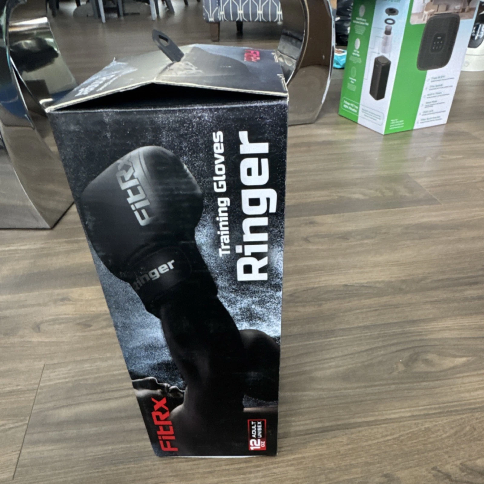 FitRx Ringer Training Gloves 12 oz Black Adult Unisex - photo 4