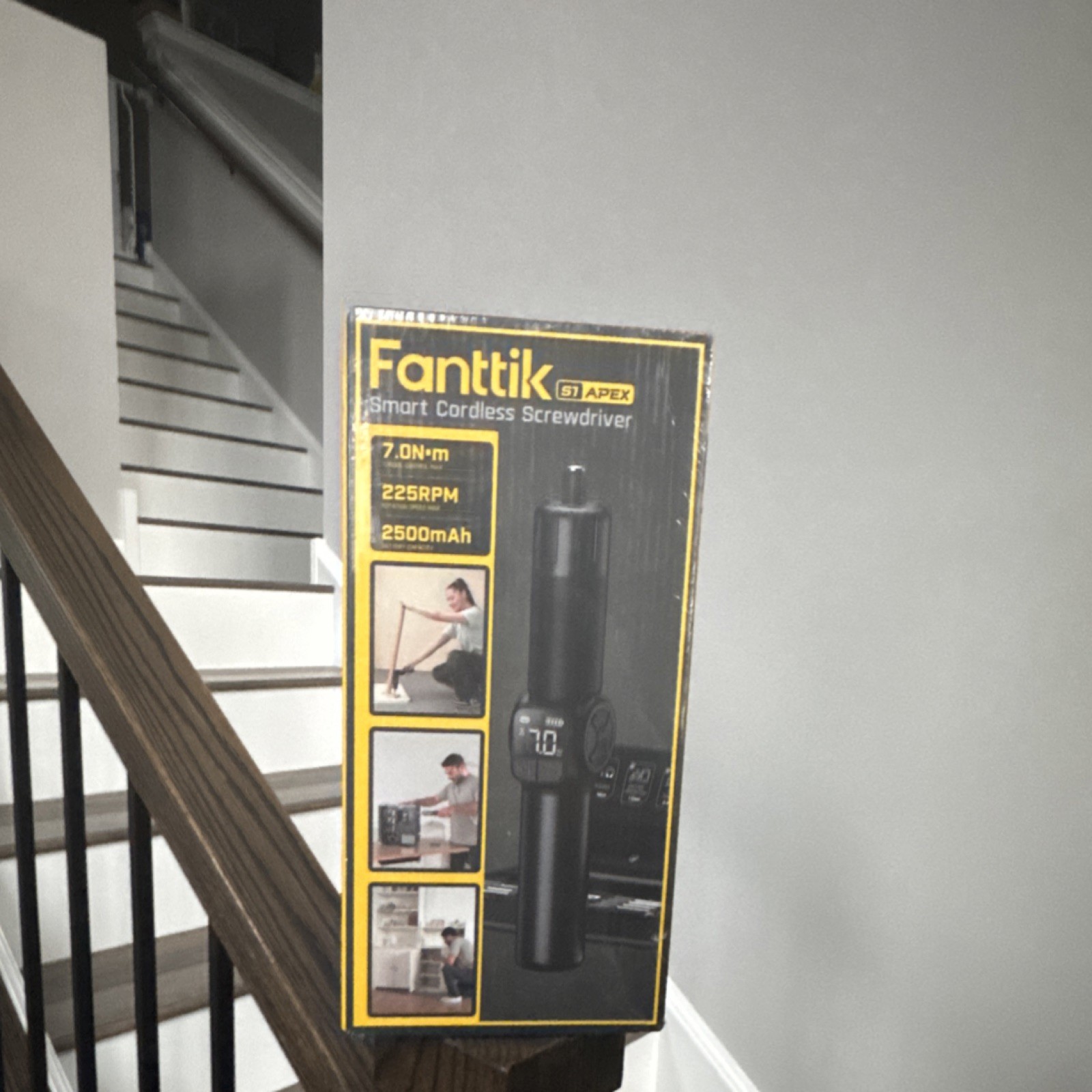 Fanttik S1 Apex Cordless Screwdriver 7.0N·m 225RPM 2500mAh Set w