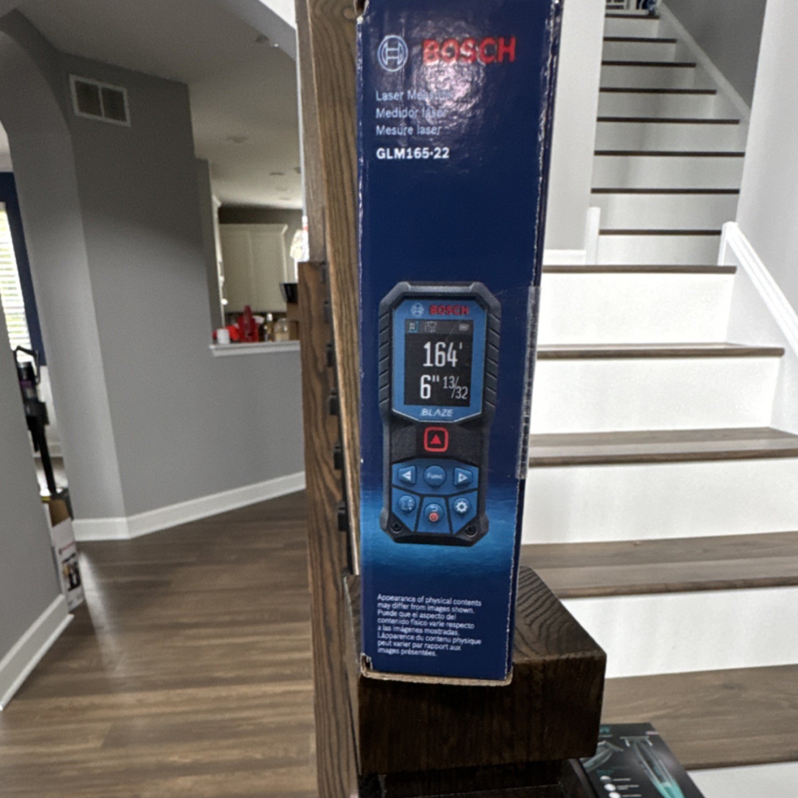 Bosch GLM165-22 Laser Measure 165ft IP65 Backlit Display - photo 2