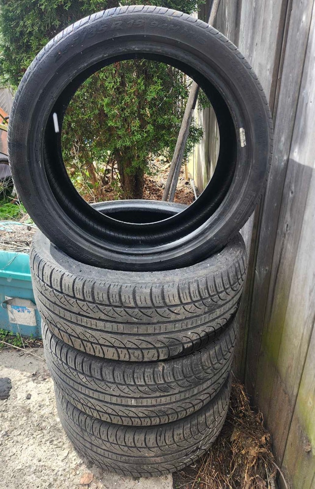 Set of 4 Pirelli Pzero Nero 225 35 R18