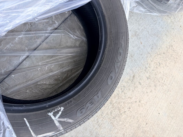 Set of 4 Toyo A39 All-Season Tires - 235/55 R19 - photo 2