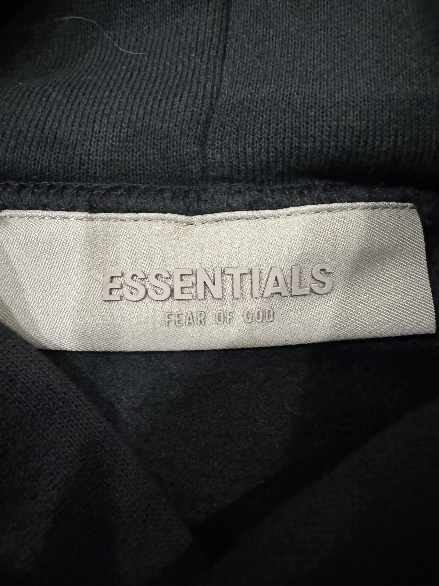 Black Essentials Hoodie - photo 3