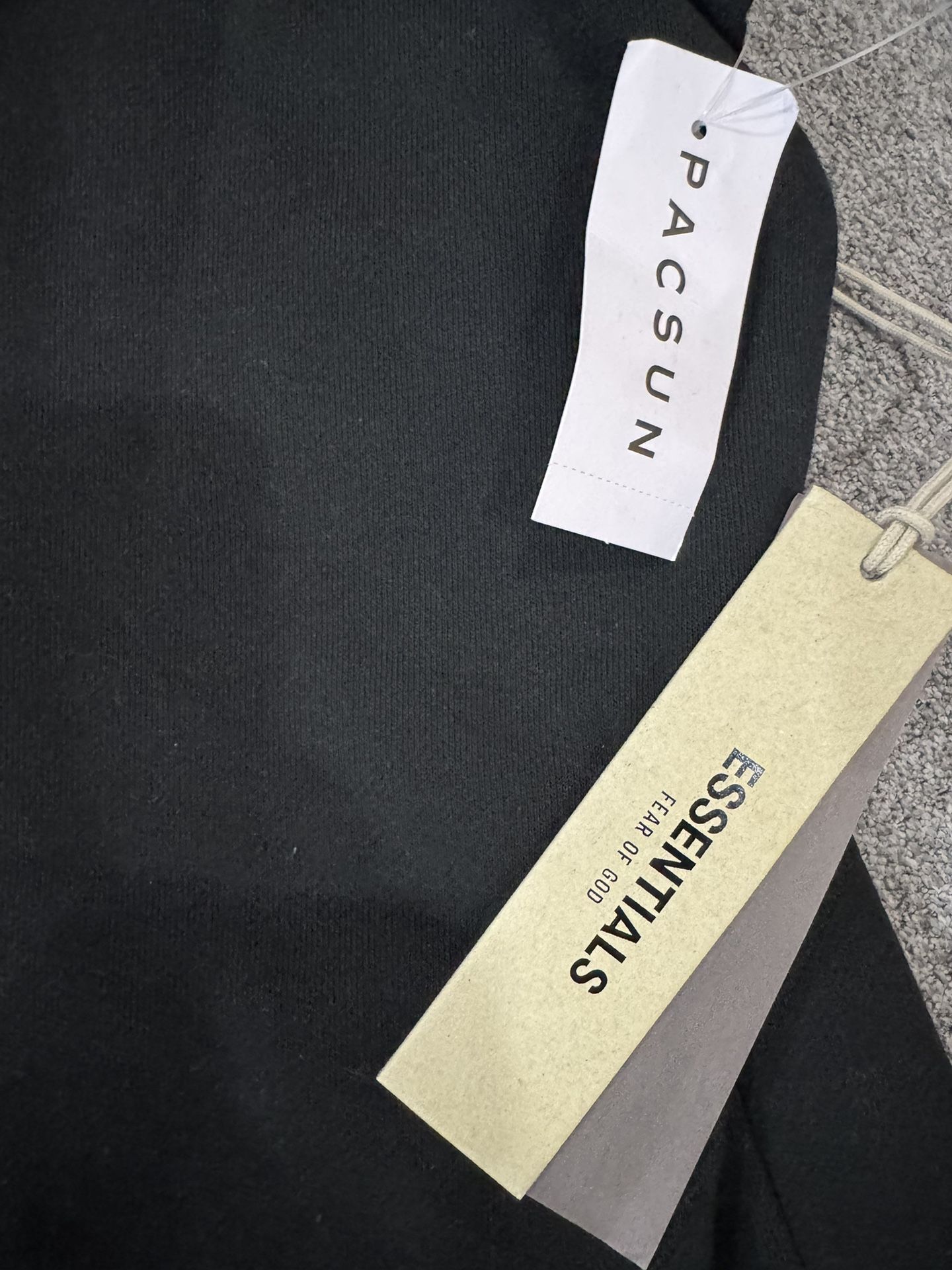 Black Essentials Hoodie - photo 4