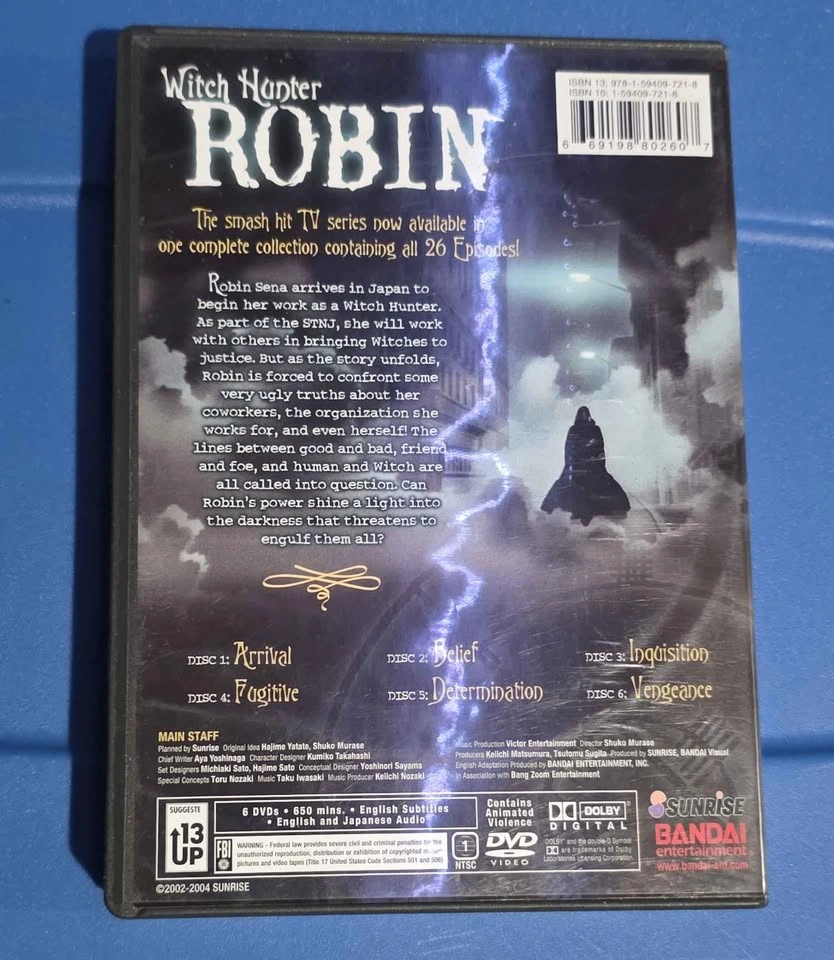 Witch Hunter Robin Complete Collection DVD (Anime Legends) - photo 2