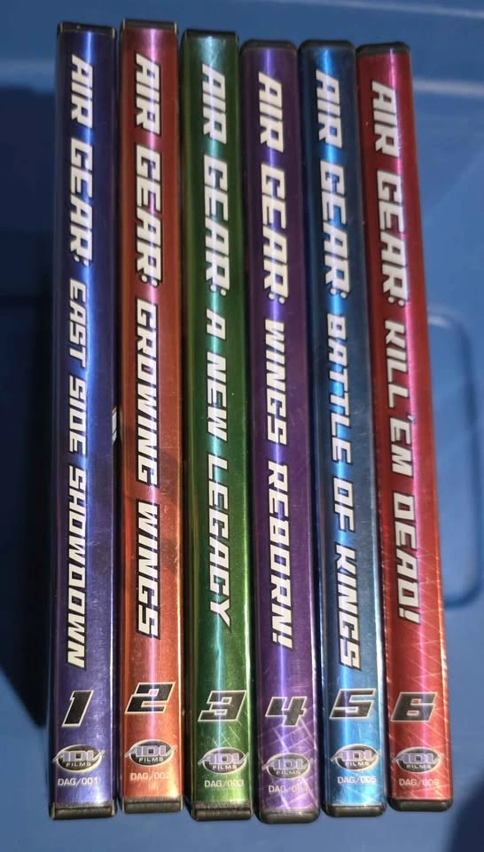 Air Gear Complete DVD Set (Vol 1-6) - photo 2