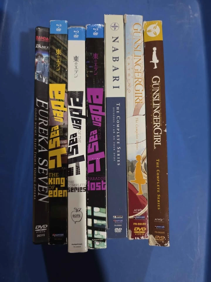 Anime DVD Bundle – Eden of the East + Gunslinger Girl Complete - photo 2