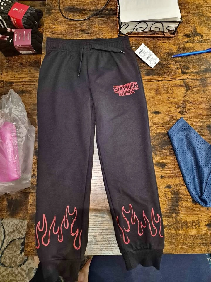 Brand New Stranger Things Joggers Size 4-5
