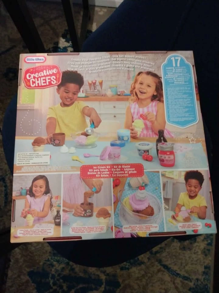Brand New Little Tikes Creative Chefs Ice Cream Kit - photo 2