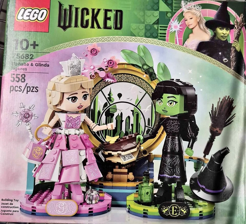 LEGO Wicked Elphaba & Glinda Figures Fantasy Playset - 75682