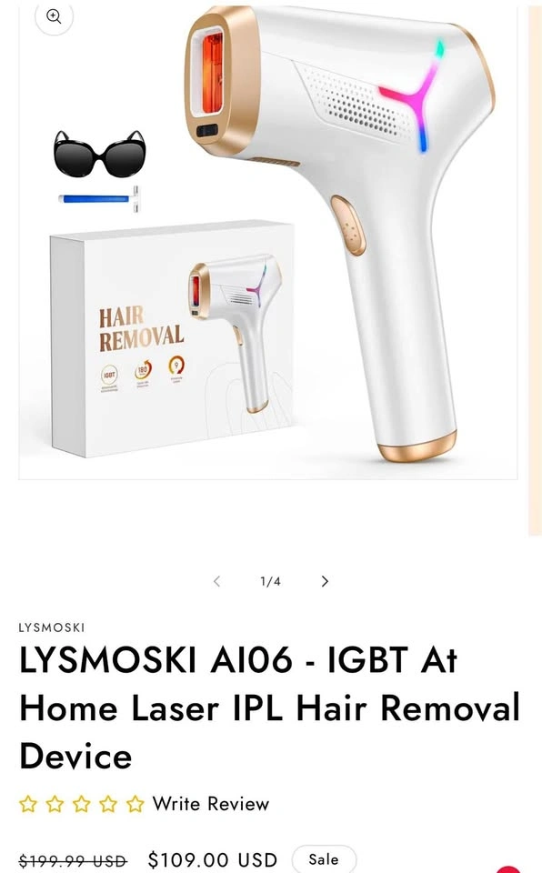 (New) Laser Hair Removal for Women and Men