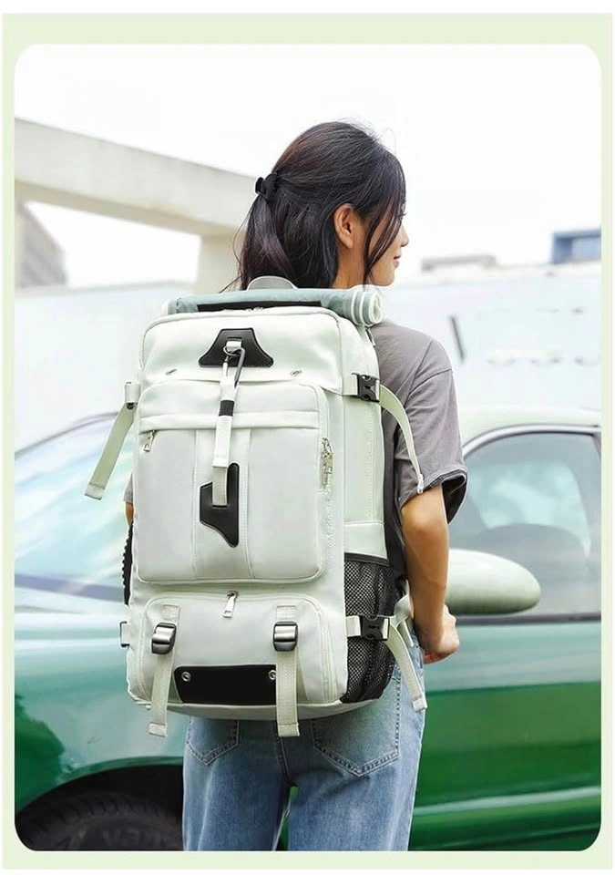 30L Travel Backpack with Shoe Compartment - Black - photo 2