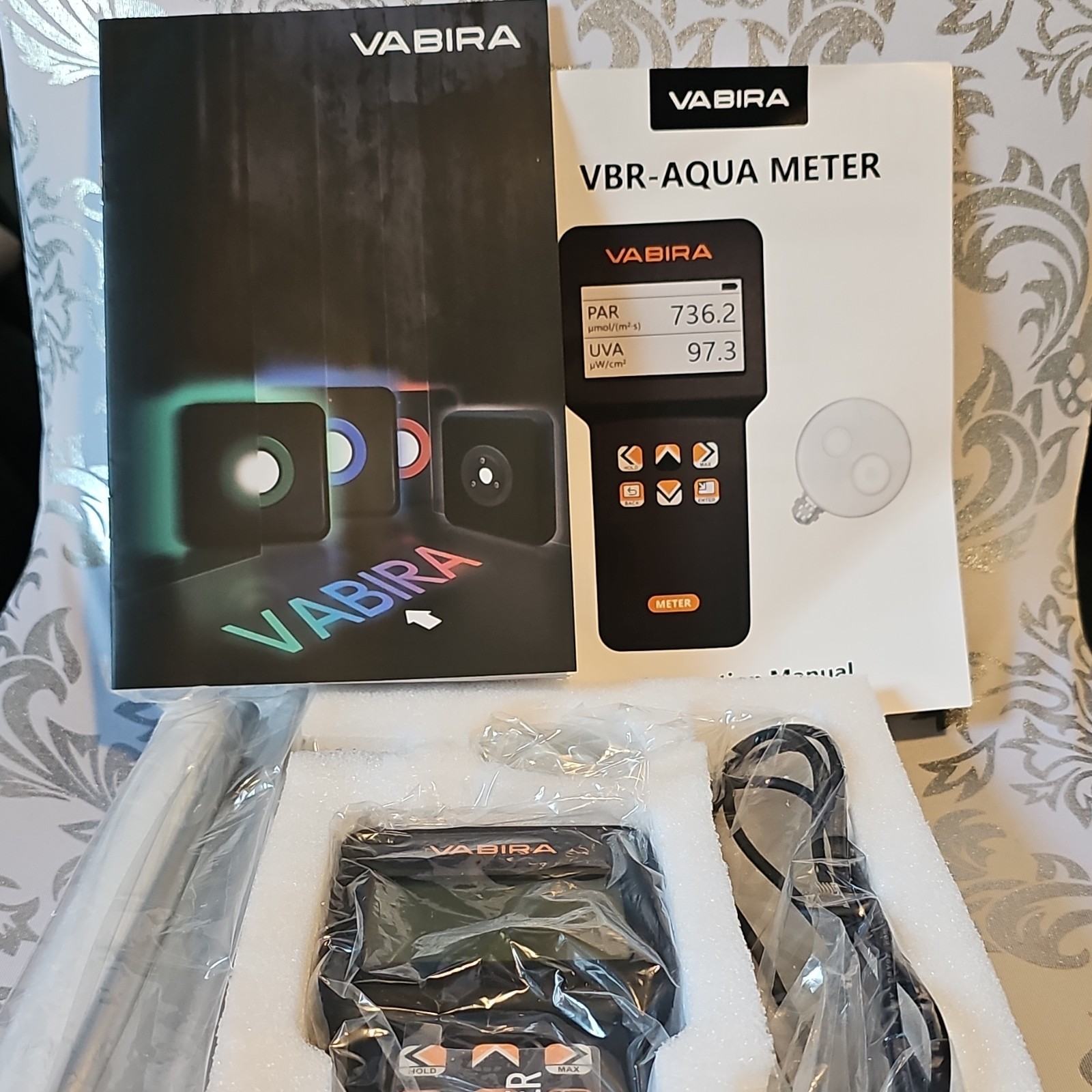 Vabira VBR-AQUA METER Digital Controller Light Intensity UVA Aqu