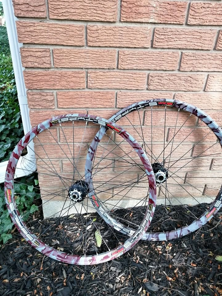 Sun Ringle S-Type Camoflauge Bike Wheels - Front and Rear