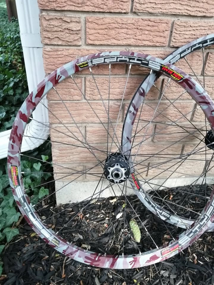 Sun Ringle S-Type Camoflauge Bike Wheels - Front and Rear - photo 2