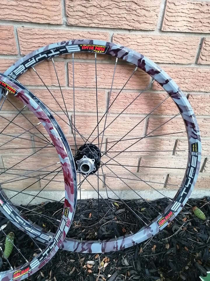 Sun Ringle S-Type Camoflauge Bike Wheels - Front and Rear - photo 3