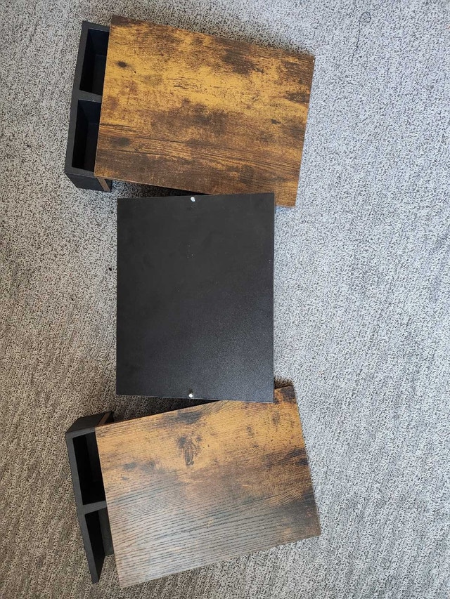 Moving Sale Dual Monitor Stand Riser – Rustic Bro - photo 4