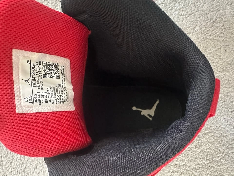 Men Nike Air Jordan Pro Strong Bred Basketball Shoes Sneakers - photo 3