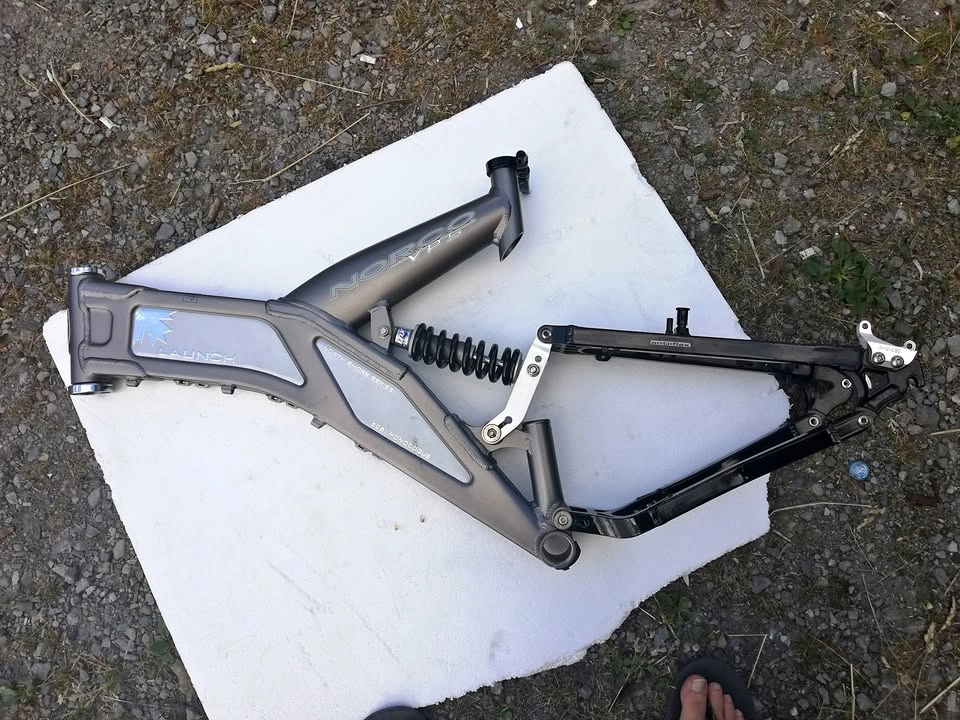 Brand New Norco Launch Bike Frame - FOX Vanilla - Never Used!!!!