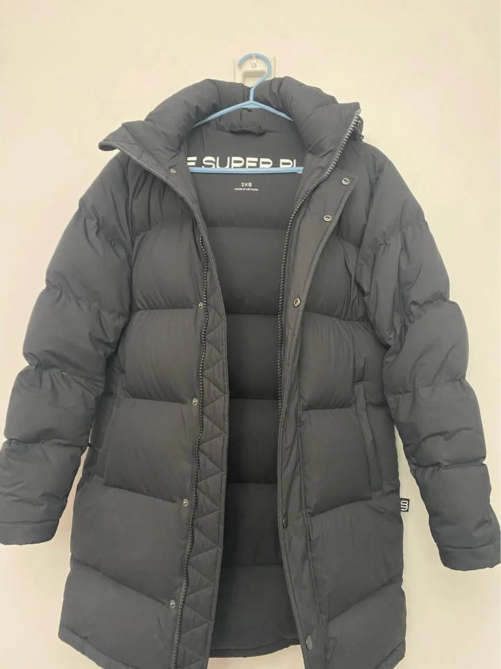 Aritzia Super Puff Mid Jacket - Black - photo 2