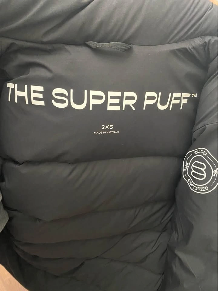 Aritzia Super Puff Mid Jacket - Black - photo 3