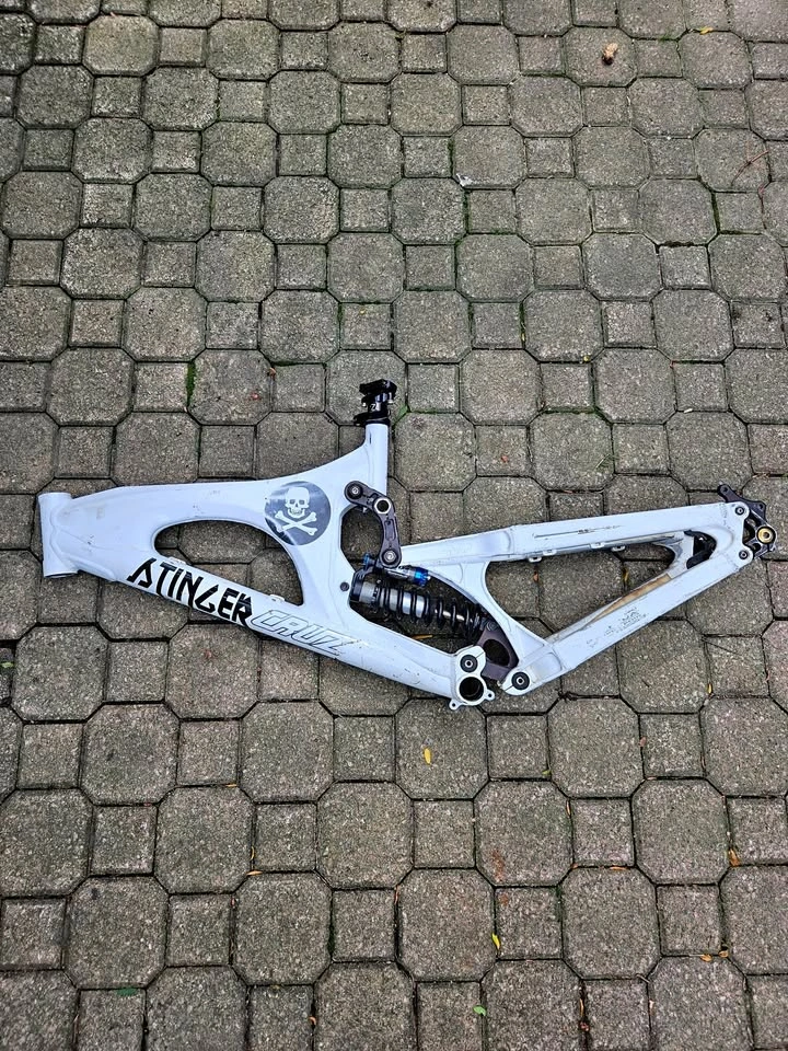Santa Cruz Driver 8 Bike Frame - FOX DHX